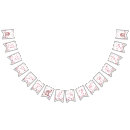 Search for tea party birthday bunting flags Girl