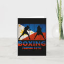Search for vintage fitness cards Boxing mindset