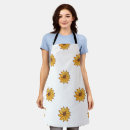 Search for flower drawing aprons Nature