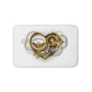 Search for heart bath mats Gold