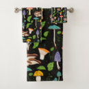 Search for mushrooms bath towels Cottagecore