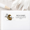 Search for peanuts return address labels Comic strip