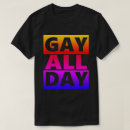 Search for gay words tshirts Typography