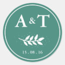 Search for evergreen branches stickers Rustic