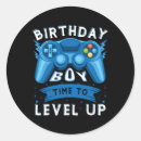 Search for level up birthday stickers Videogames
