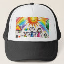 Search for kid drawing hats Children