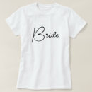 Search for bridal shower tshirts Bride and groom