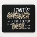Search for answer mousepads Cute