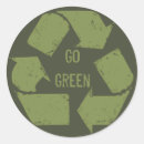 Search for going green stickers Reuse