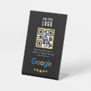 Search for qr code business signs 5 star review