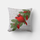 Search for cardinal christmas cushions Rustic