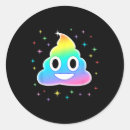 Search for funny unicorn stickers Poop