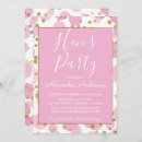 Search for confetti hens party invitations Pink