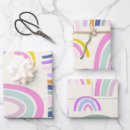 Search for pastel rainbow wrapping paper Whimsical