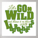 Search for irish leprechaun posters Shamrock