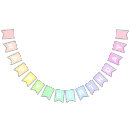 Search for pastel bunting flags Rainbow
