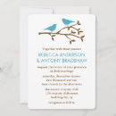 Search for love birds wedding invitations Fall