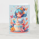 Search for cartoon illustration cards Cake