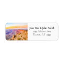 Search for canyons return address labels Grand canyon