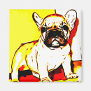 Search for bulldog greeting magnets French