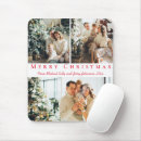 Search for merry christmas mousepads Red