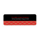 Search for restaurant return address labels Colourful