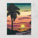 Search for colourful sunset postcards Bay