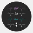 Search for stress quote stickers Purple