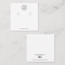 Search for earring display cards Typography