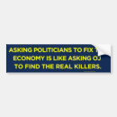 Search for economy bumper stickers Political