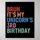 Search for unicorn birthday posters Cute