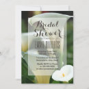 Search for calla lilies bridal shower invitations Simple