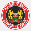 Search for kenya stickers World flags