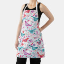 Search for birds and flowers aprons Garden