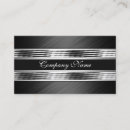 Search for black and silver chrome business cards Metal