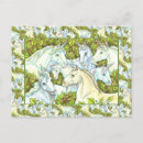 Search for unicorn paintings postcards Mythical creatures