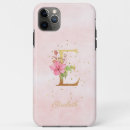 Search for initial e iphone cases Girly