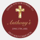 Search for elegant gold stickers Communion