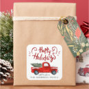 Search for antique truck stickers Red