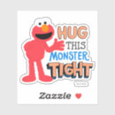 Search for cute monster stickers Elmo