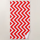 Search for red white striped beach towels Chic