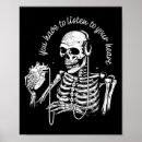 Search for halloween music posters Skull
