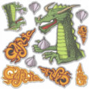 Search for flame dragon stickers Cartoon