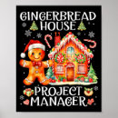 Search for project management posters Gingerbread house