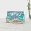 Search for seashore note cards Waves