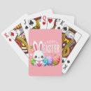 Search for happy easter playing cards Rabbit