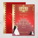 Search for chandelier invitations Gold
