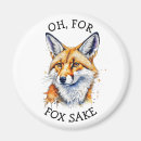 Search for fox magnets Watercolor