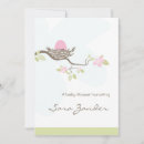 Search for nest baby shower invitations Green