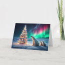 Search for northern lights christmas cards Aurora borealis